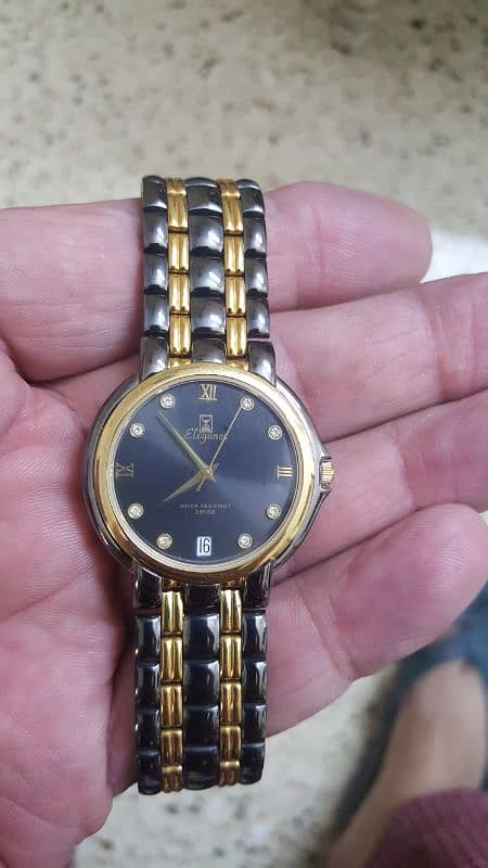 Elegance wrist watch Swiss Made 100 MTR W,R, 0