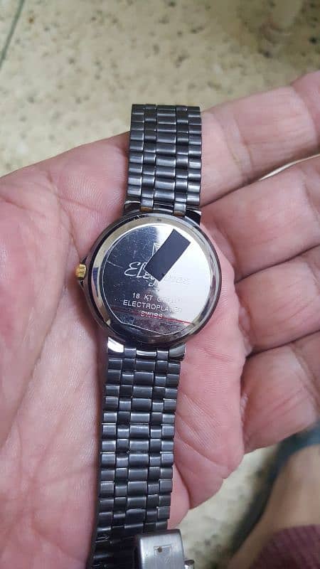 Elegance wrist watch Swiss Made 100 MTR W,R, 2