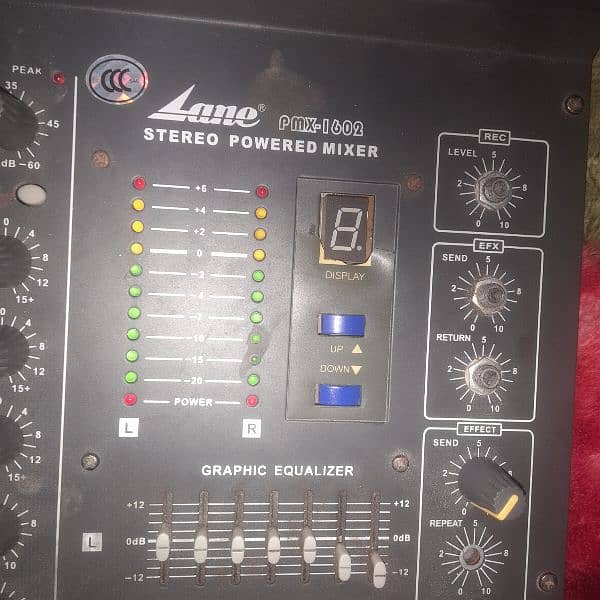 LANE STEREO POWERED MIXER 2