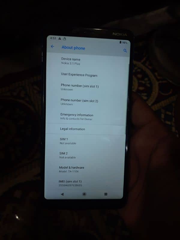 Nokia 3.1 Plus 3