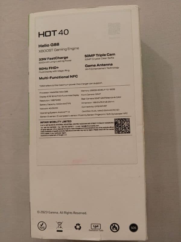 Infinix hot 40 like brand new 1