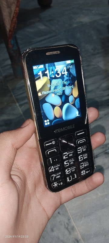 me mobile model ismart max new condition only 7 days used 3