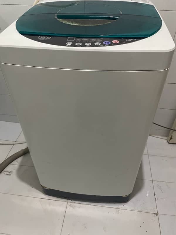 haier fully automatic washing machine 1