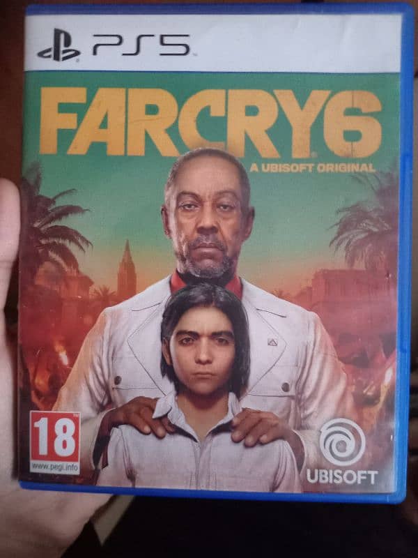 FARCRY6 CD DISC FOR PS5 0