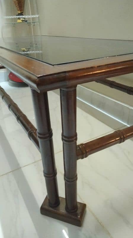 CENTRE TABLE SET (pure sheesham wood) 1