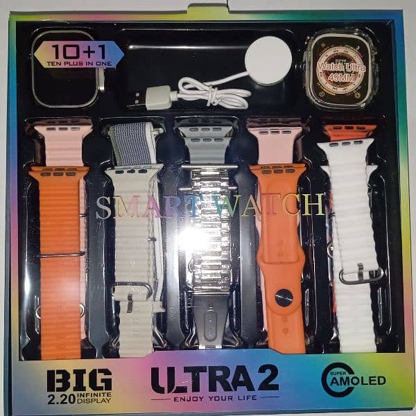 Smart Watch 10 in 1 Ultra 2 6