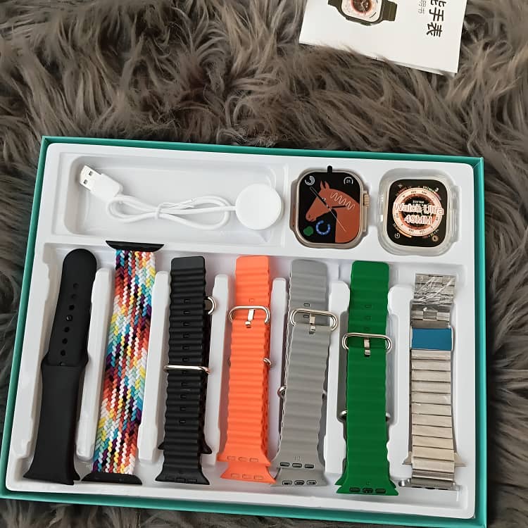 Y60 Smart watch with 7 Straps 0