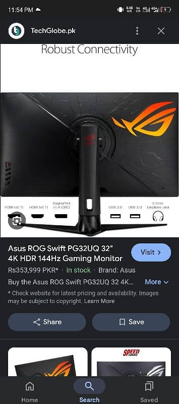 4k gaming monitor PG32UQ 0