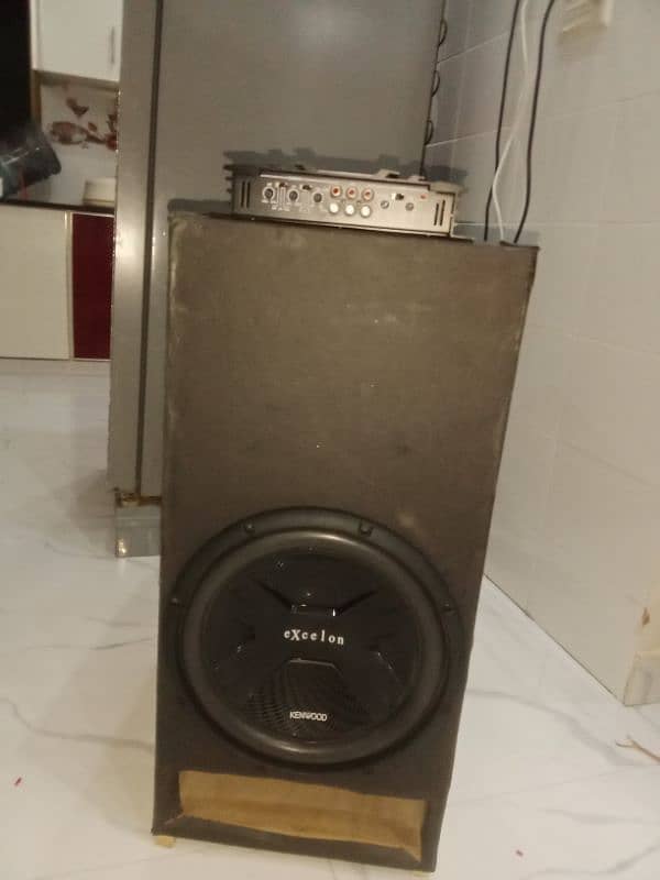 Kenwood subwoofer 12 inch double coil double magnet 7