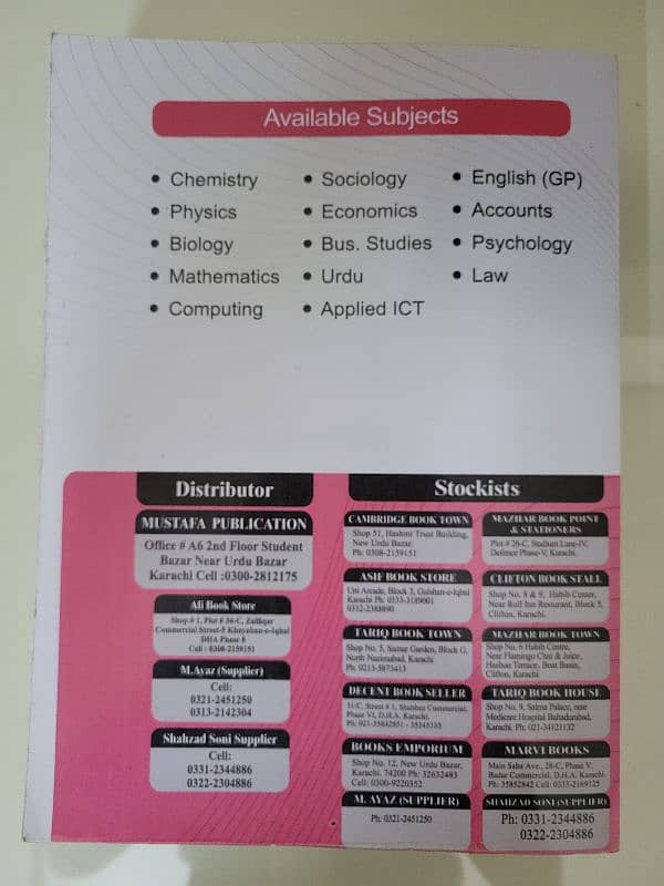 AS Chemistry Yearly Past Paper Book p2 1