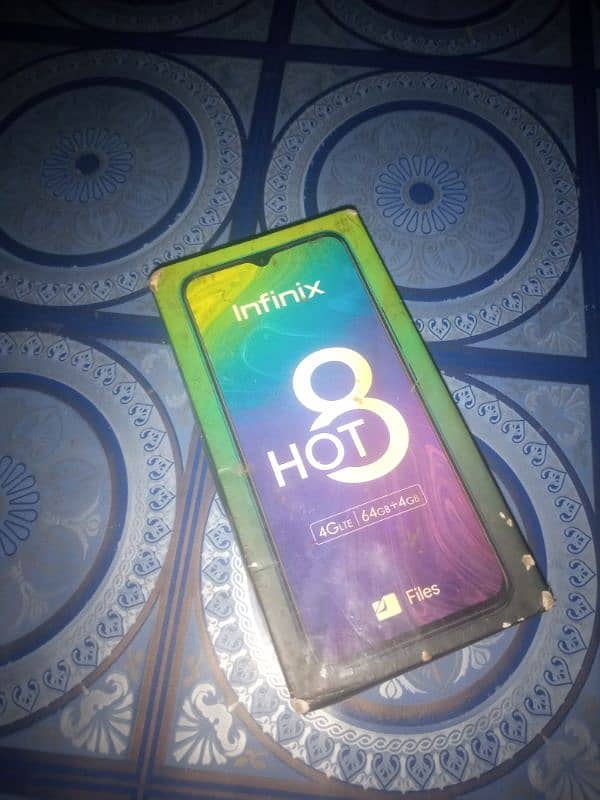 Infinix Hot 8 Ram 4 64 Used Phone All Complete Box And Charger 1