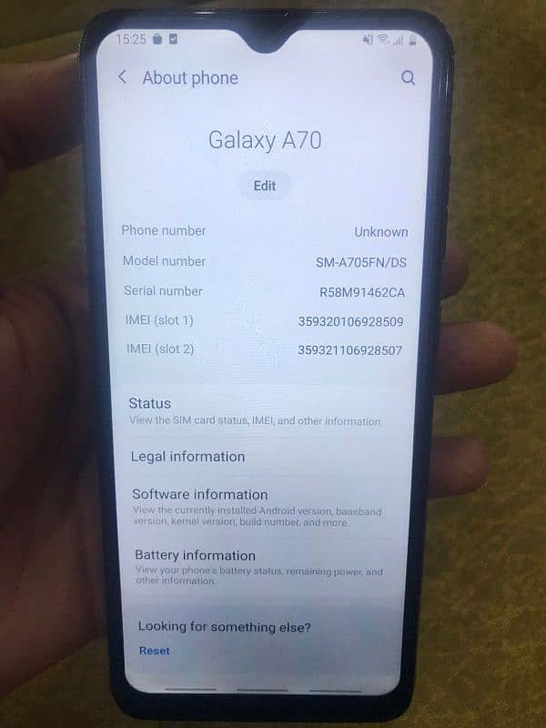 Samsung Galaxy A70 6