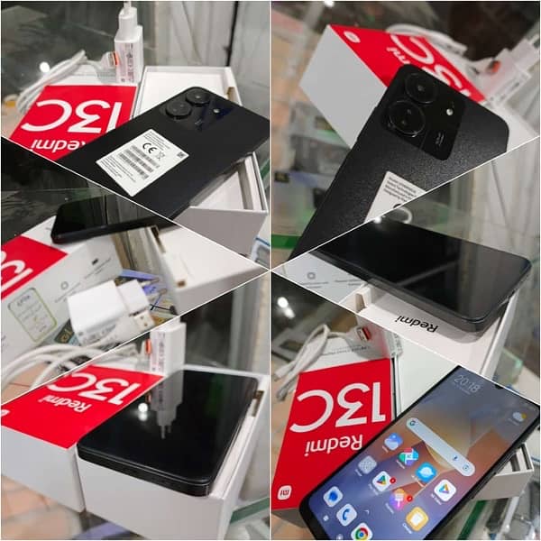 REDMI 13C 6/128  GB NEW CONDITON 1