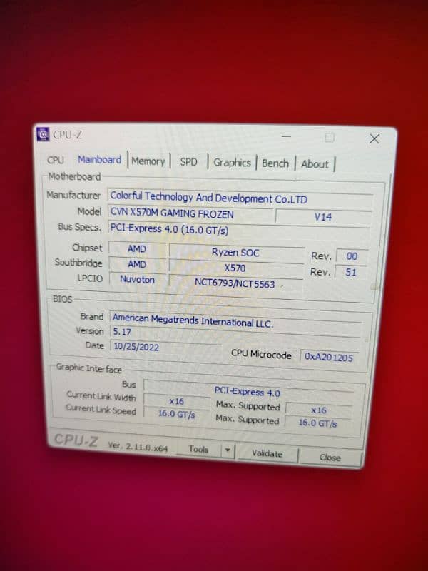 Ryzen 9 5900x with CVN X570m Gaming Frozen 4