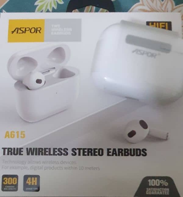 earbud ASPOR A615 TWS Original 0