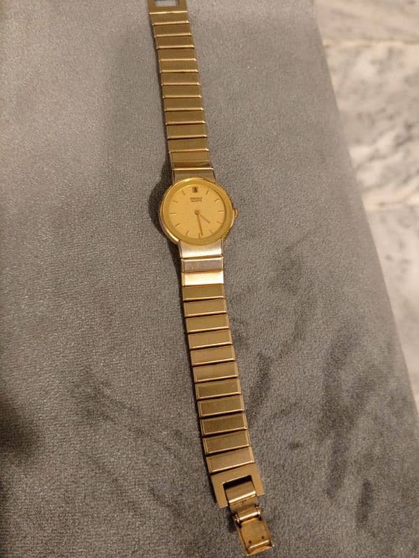 Seiko watch gold platted 0