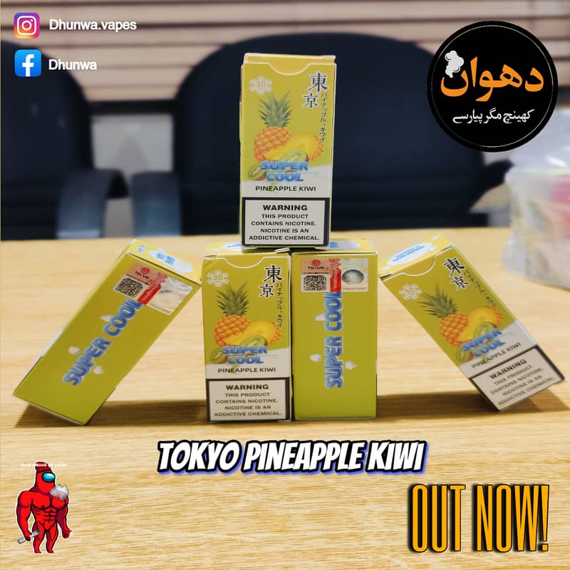 All Tokyo E-Juices and Vapes/Pods are Availabe at very cheap price 1