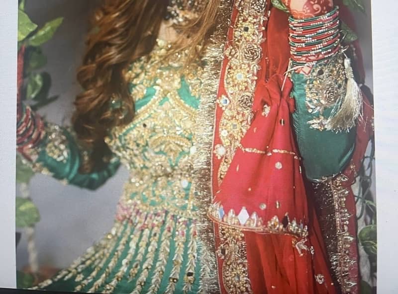 mehendi bridal lehenga 4