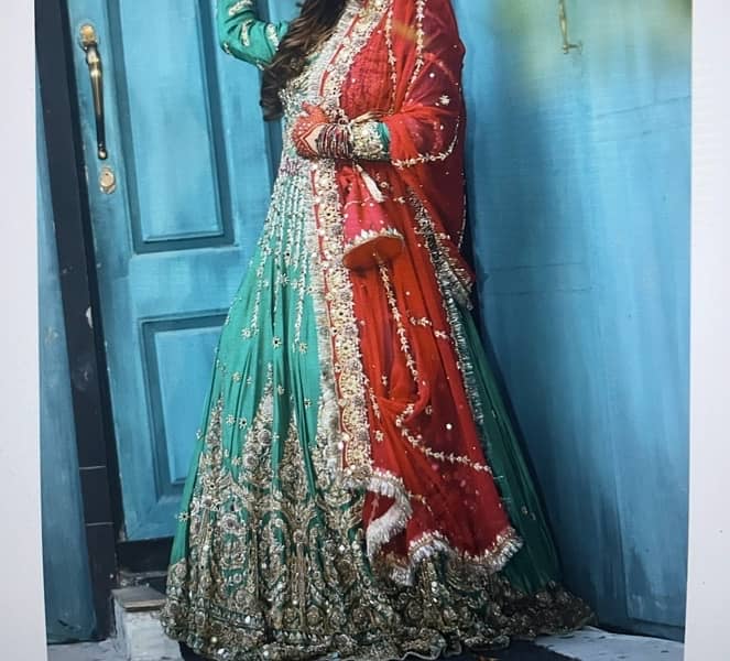 mehendi bridal lehenga 6