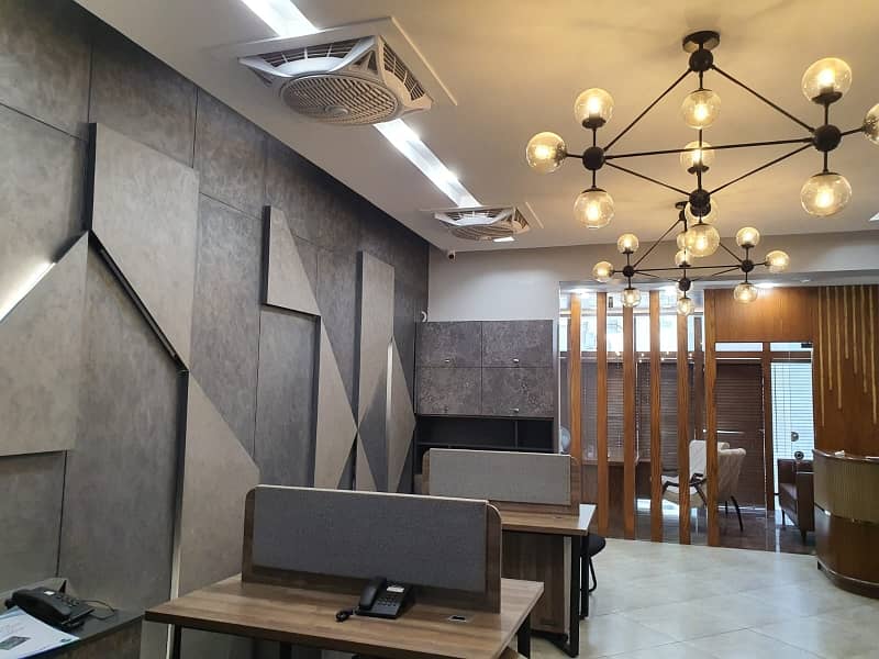 VIP LAVISH FURNISHED OFFICE FOR RENT WITH LIFT 13