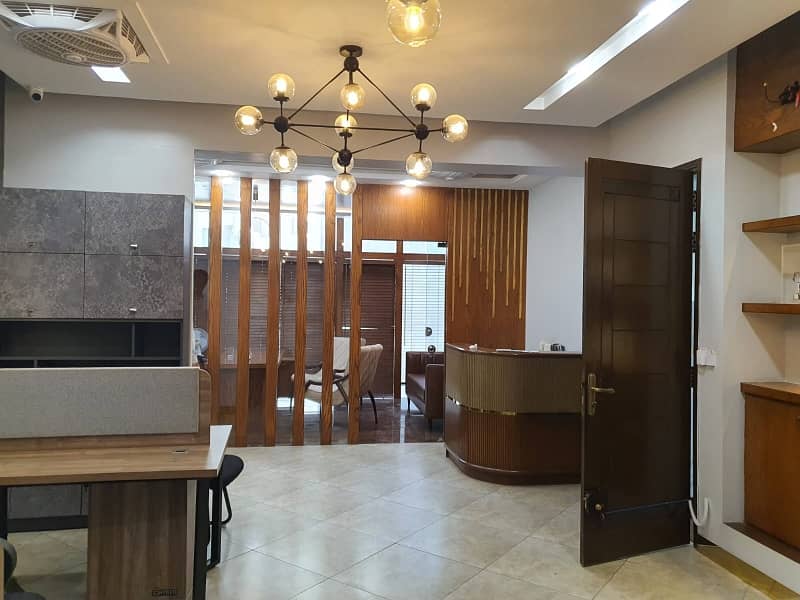 VIP LAVISH FURNISHED OFFICE FOR RENT WITH LIFT 14