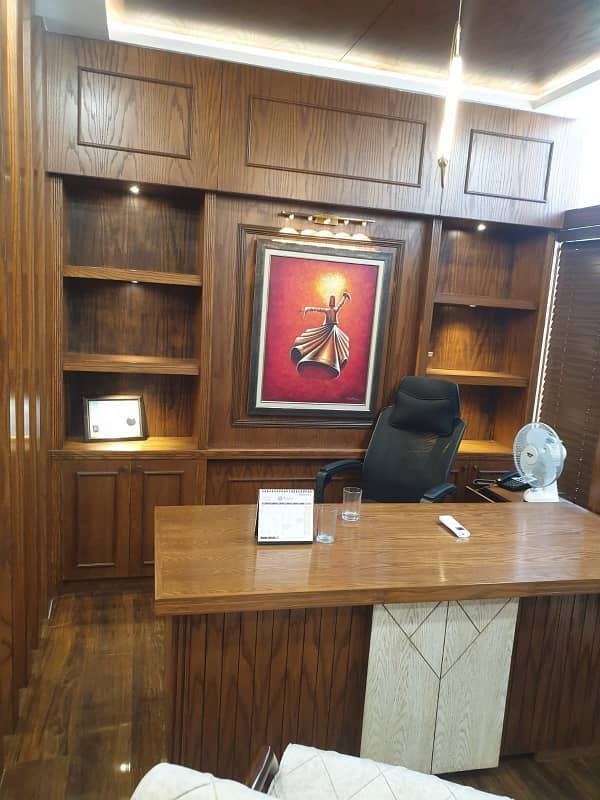 VIP LAVISH FURNISHED OFFICE FOR RENT WITH LIFT 17