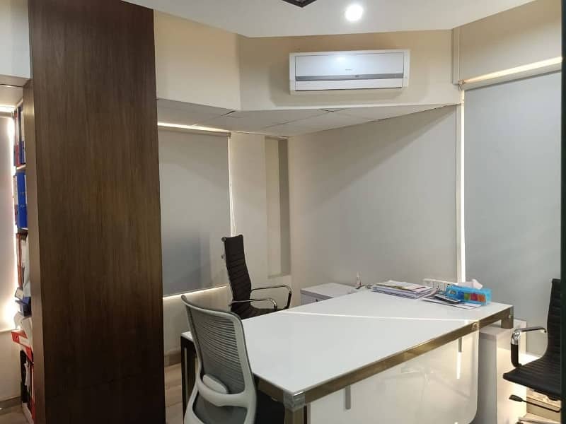 VIP LAVISH FURNISHED OFFICE FOR RENT WITH LIFT 18