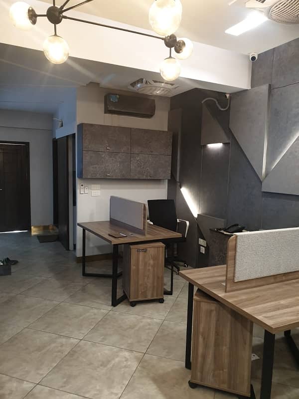 VIP LAVISH FURNISHED OFFICE FOR RENT WITH LIFT 4