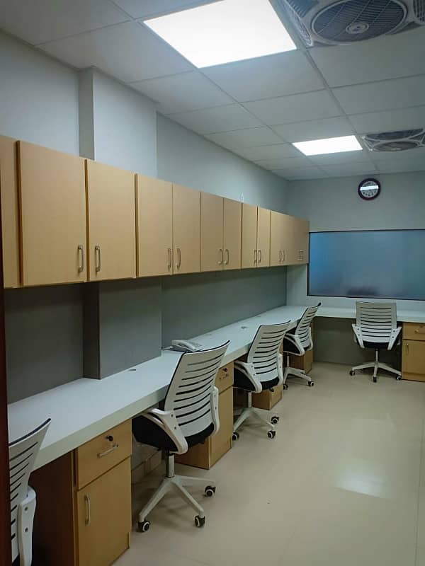 VIP LAVISH FURNISHED OFFICE FOR RENT WITH LIFT 19