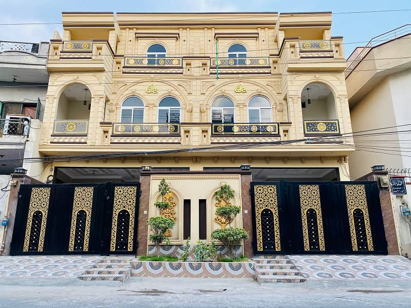 8.25 Marla Brand New Triple Storey House For Sale In Samanabad Lahore 0