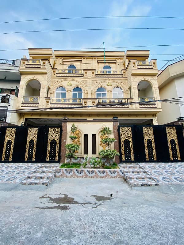 8.25 Marla Brand New Triple Storey House For Sale In Samanabad Lahore 1