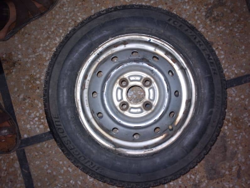 wagonR 13 inches stupny spare tyre 1