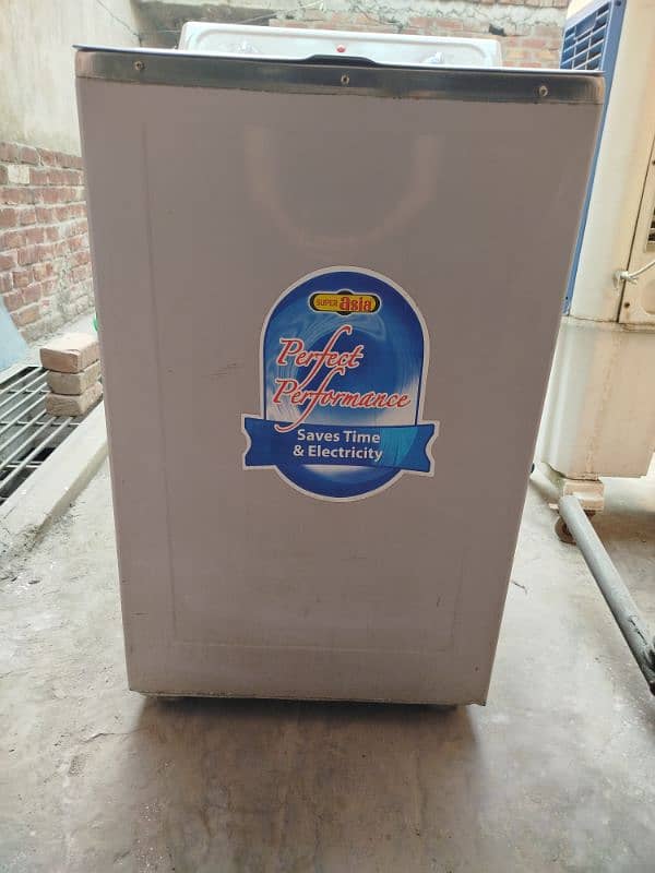 super Asia washing machine single tub 0