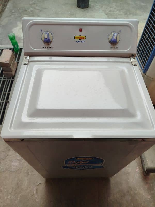 super Asia washing machine single tub 2