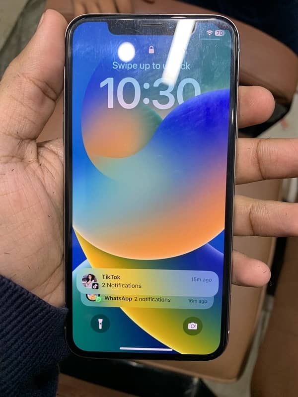 iPhone X 64gb fu 6