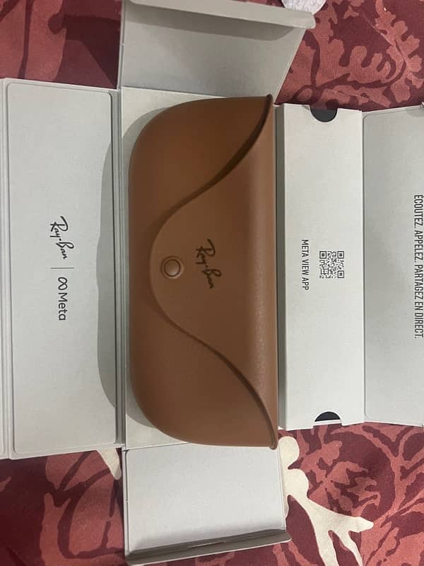 Ray ban meta Wayfarer 50 mm small lens clear 1