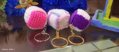 Crochet key chain