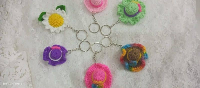 Crochet key chain 5