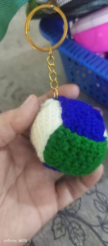 Crochet key chain 6