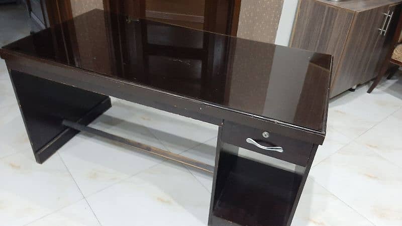 computer & study table with top mirror for sale 2