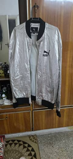 Puma Silver parachute jacket