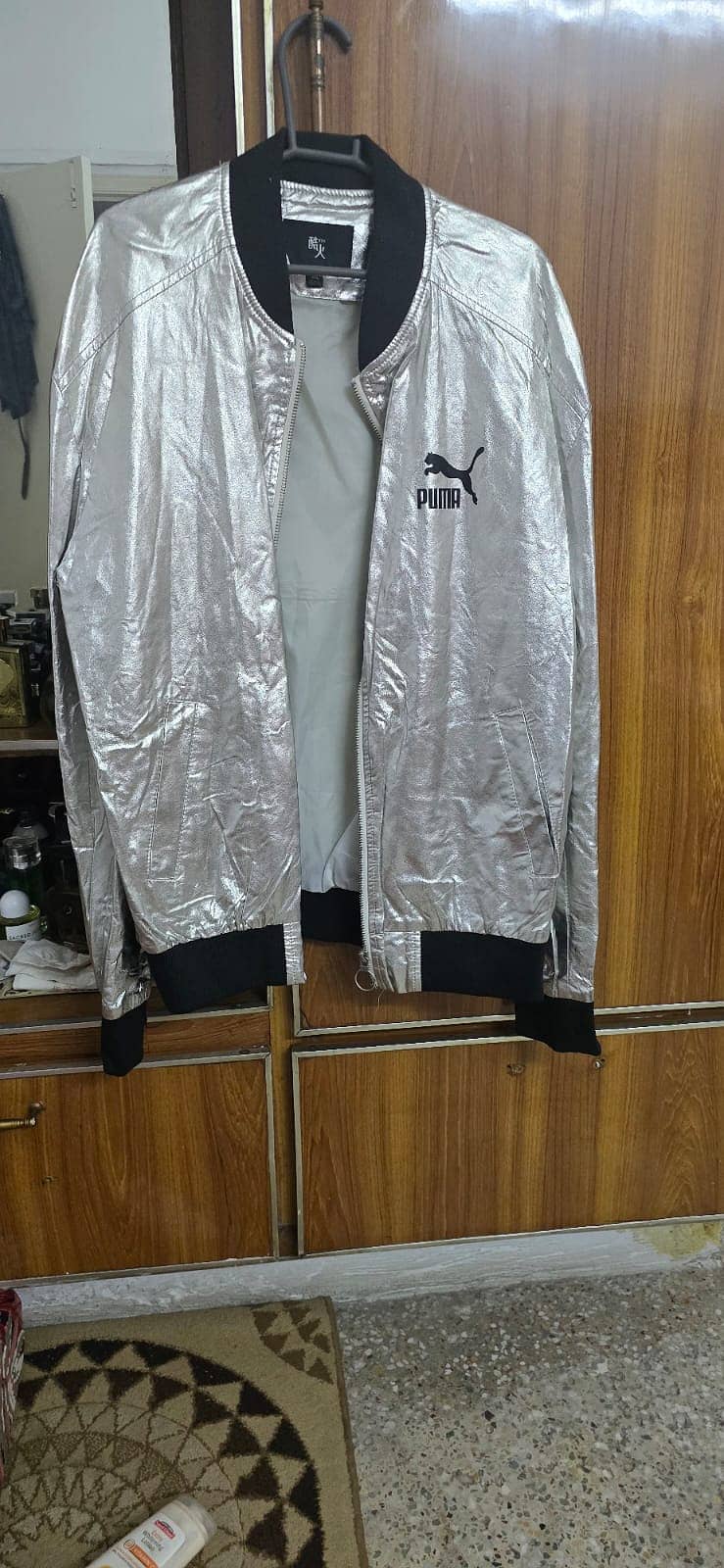 Puma Silver parachute jacket 1