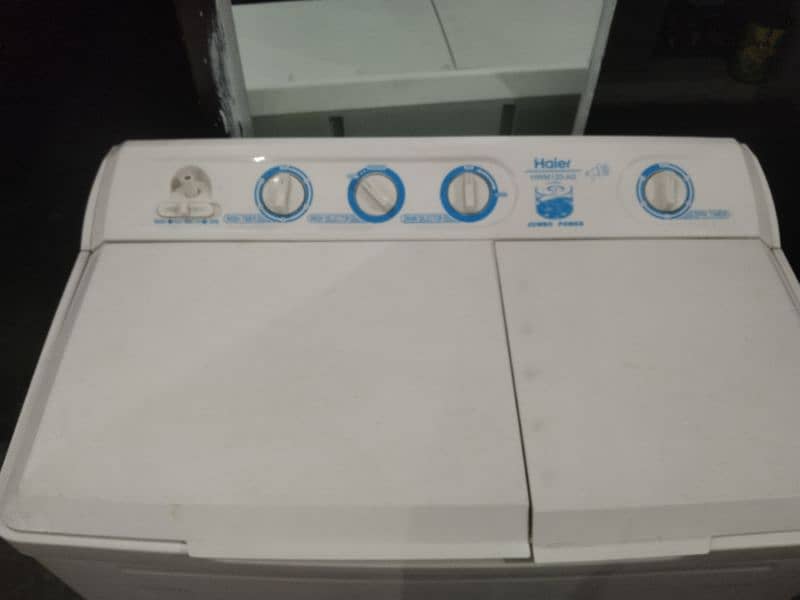 Haier HWM 120-AS Jumbo Power Semi automatic washing machine 0