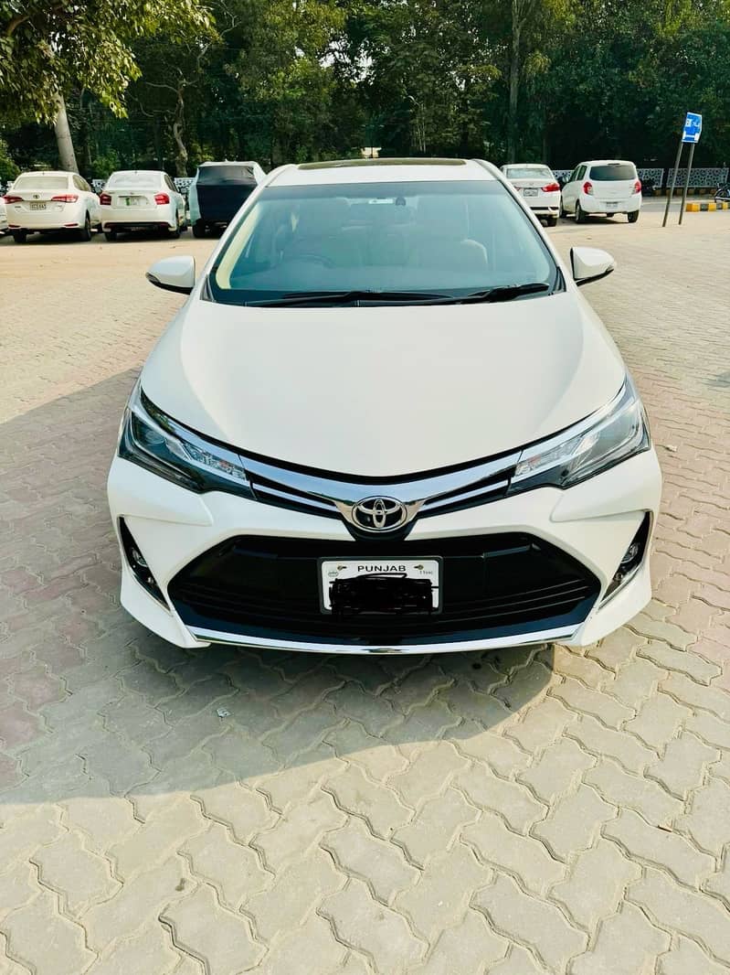 Toyota Corolla Altis 2021 1.8 grande full option beige interior 0