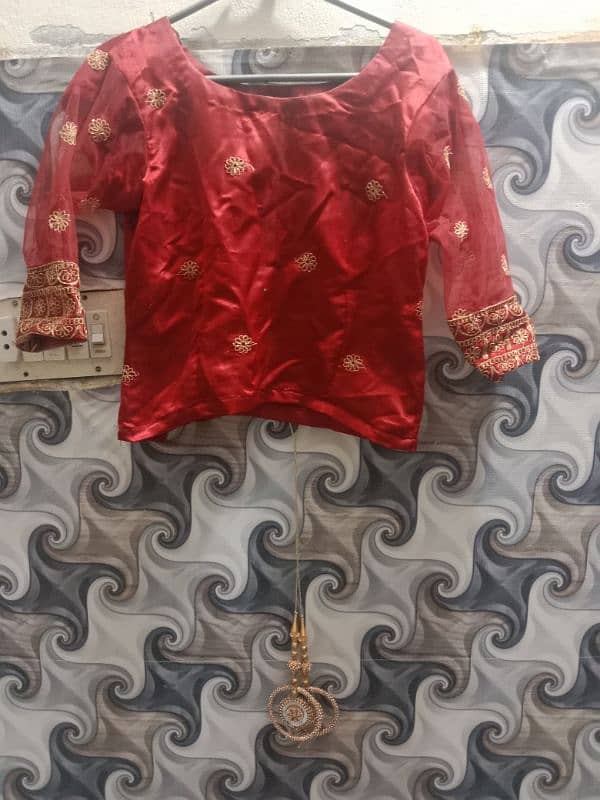 lehnga with kurti 1