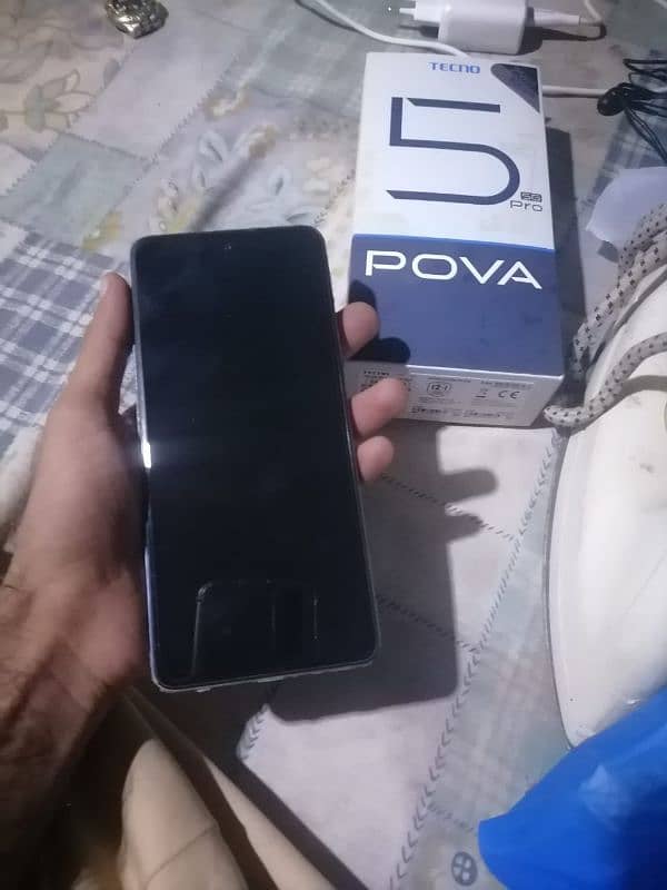 Tecno pova 5pro 8+8 rem rom256 gb complete books 6