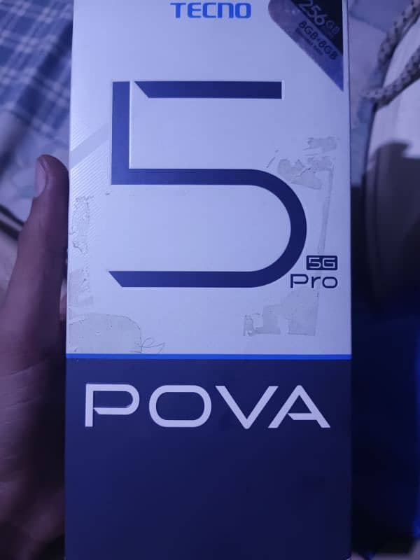 Tecno pova 5pro 8+8 rem rom256 gb complete books 8