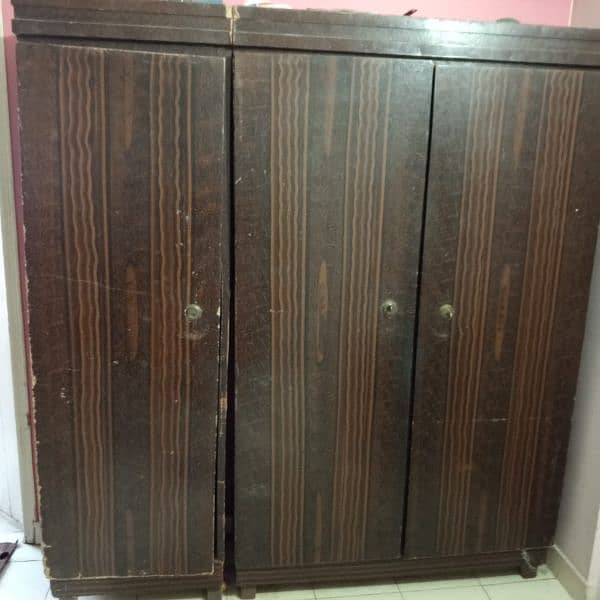 3door plywood almari 2