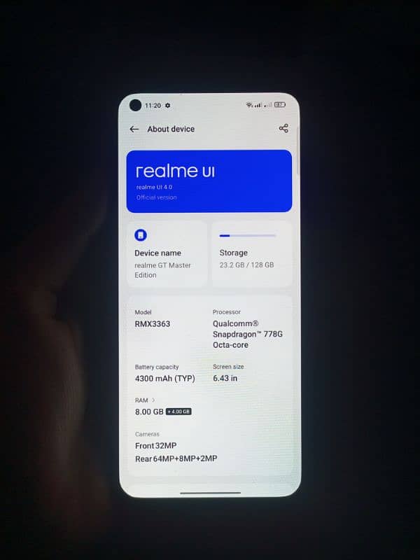 realme gt master edition 1