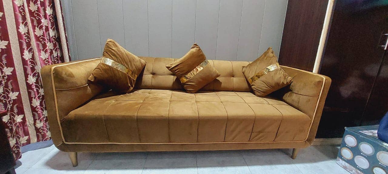 Urgent motly foam sofa sale 3,2,1 3